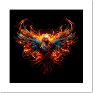 Phoenix Rising - Mythical Creature Posters and Art